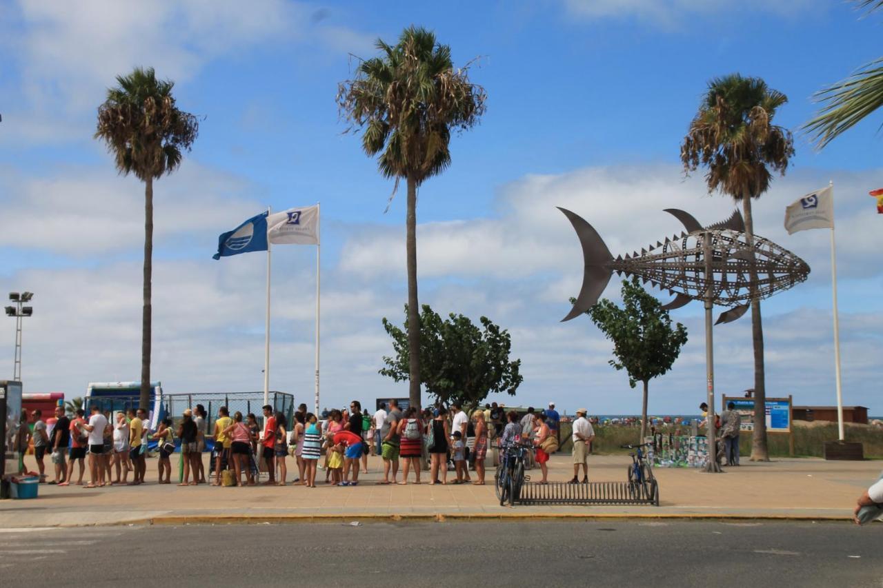 Apartamento Cervantes Conil De La Frontera Bagian luar foto